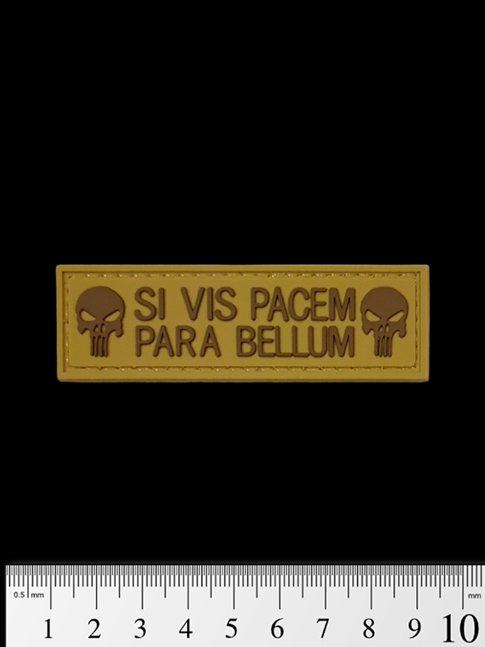 Шеврон Punisher. Si Vis Pacem Para Bellum PVC. Койот