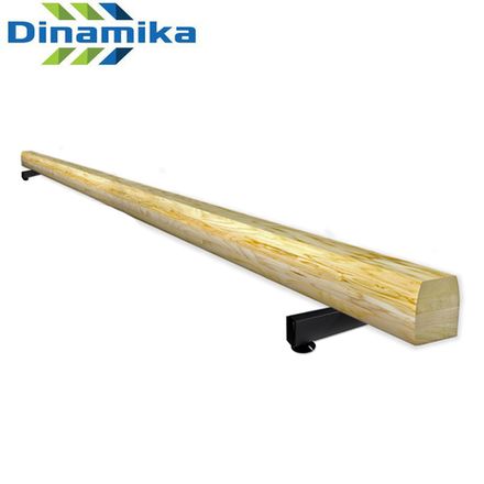 Бревно гимнастическое 5 м (на низких опорах металл)