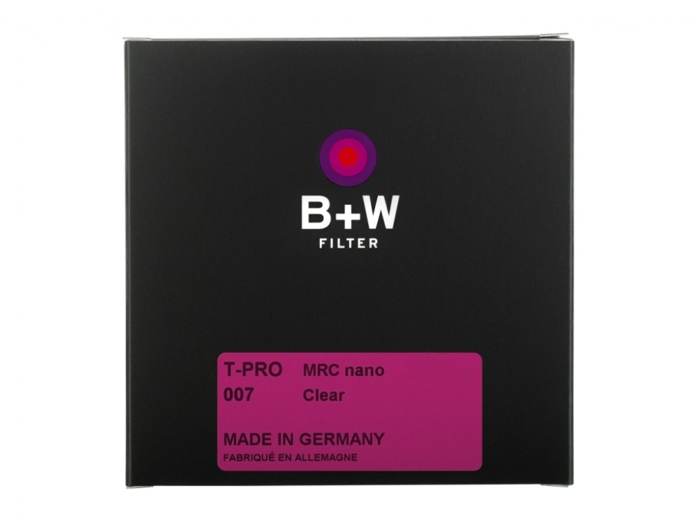 B+W T-Pro 007 Clear MRC nano 49mm. Светофильтр защитный