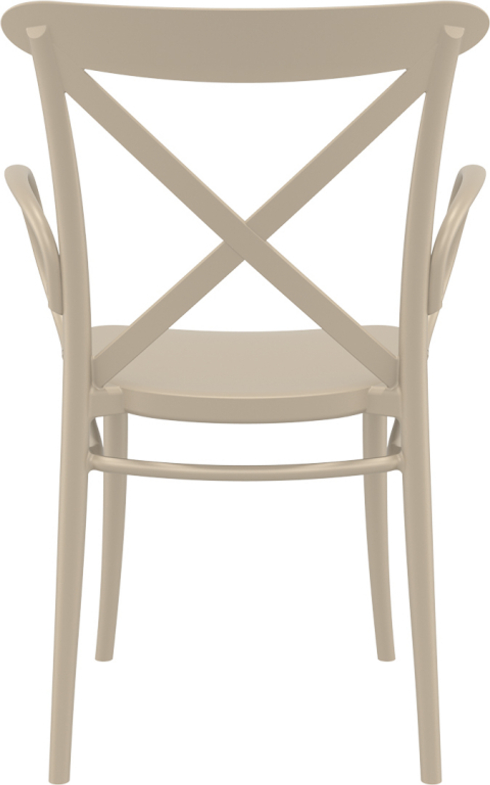 Кресло пластиковое Siesta Contract Cross XL, бежевый