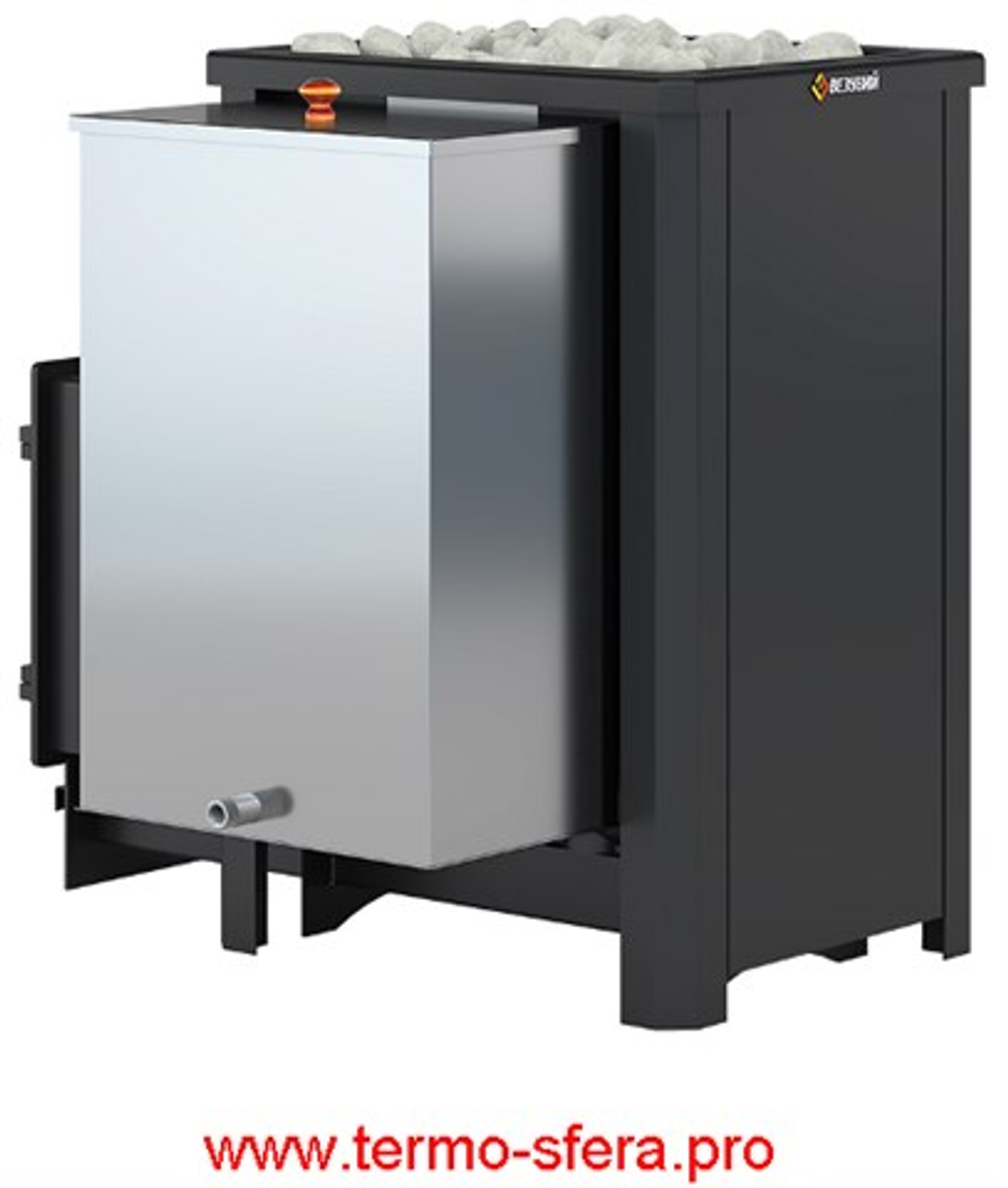 Печь ВЕЗУВИЙ Русичъ «АКВА» 22 (ДТ-4) с баком 61л