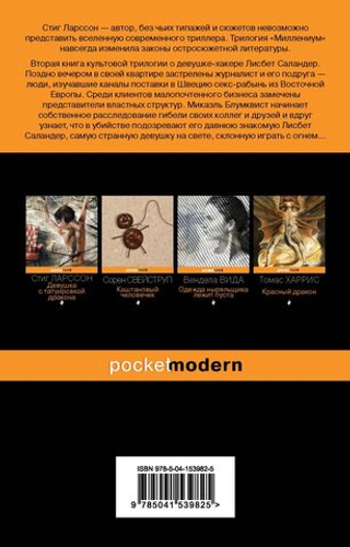 Девушка, которая играла с огнем. Стиг Ларссон