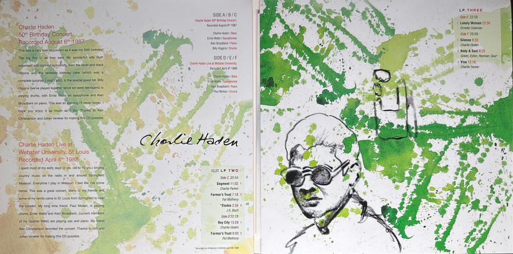Charlie Haden ‎– The Private Collection 3LP (Англия 2008г.)