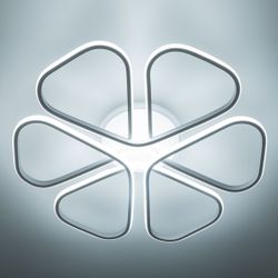 Citilux Сезар Смарт CL233A270E RGB Умная люстра Белая