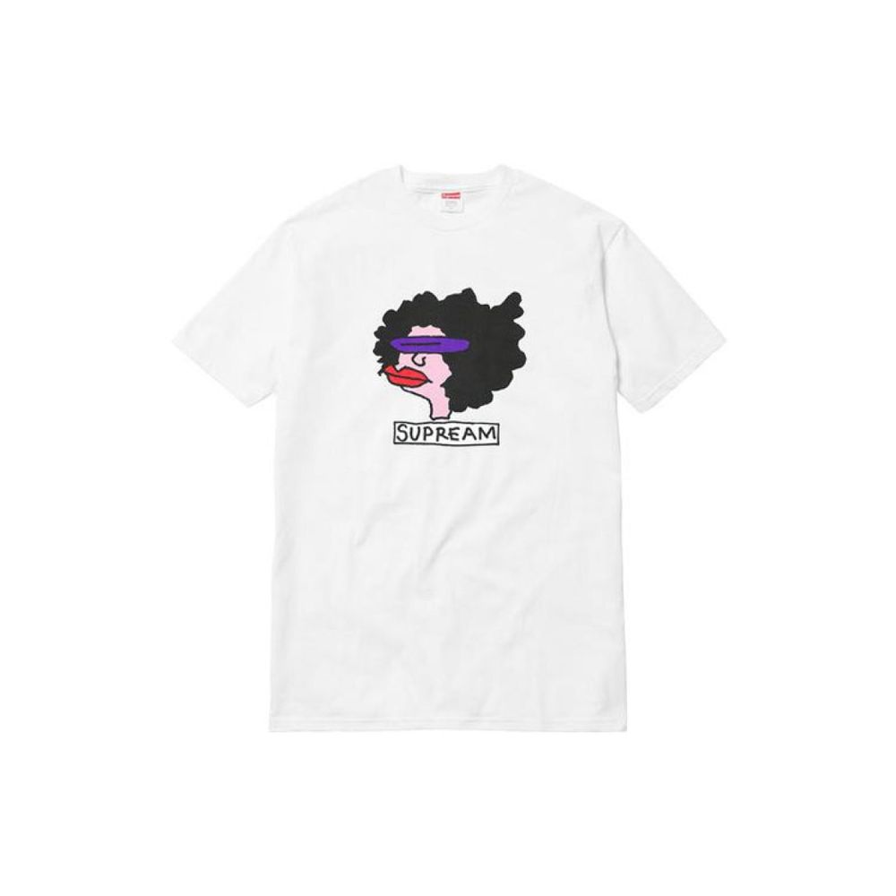 Supreme FW17 Gonz Tee White T