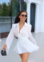 Платье «ураган катрин», белый