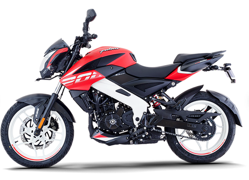 Мотоцикл Bajaj Pulsar NS200 красный