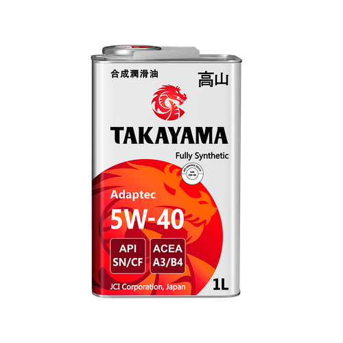 Масло Takayama 5W40 SN/CF A3/B4 (1л) синтетика
