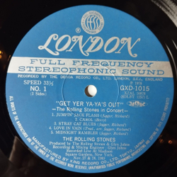 Винтажная виниловая пластинка LP The Rolling Stones Get Yer Ya Ya Out (Japan 1976) (No Obi)