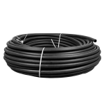 Труба гладкая ПНД жесткая d32 мм (100 м) черная EKF-Plast (100.00 шт.)