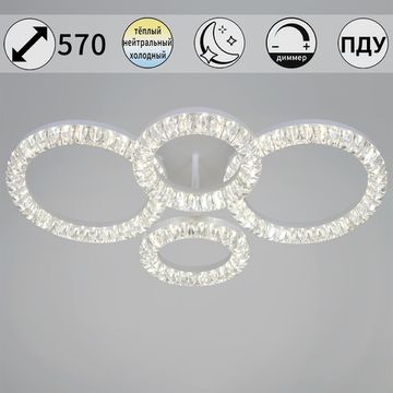 19847-0.3-04D WH светильник потолочный