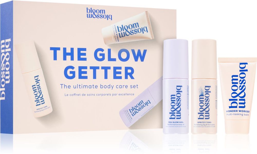 Bloom &amp; Blossom Wonder Worker intensive nourishing balm 25 мл + You Glow Girl body oil 40 мл + Spritzy Toes refreshing spray for legs 40 мл The Glow Getter