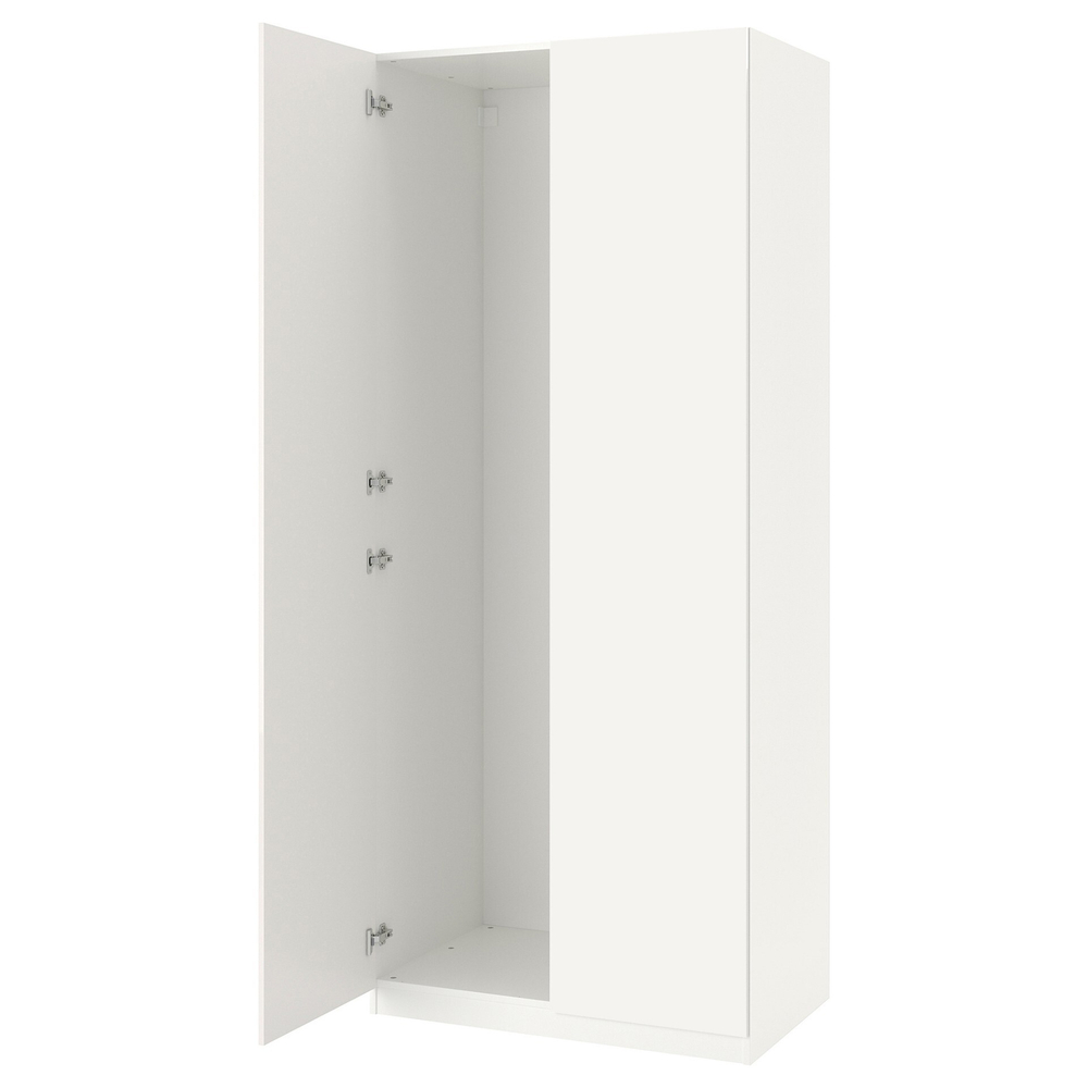 Гардероб PAX IKEA 2-дверный 100x37x236 cm 100*37*236 см, Белый   Фиеста