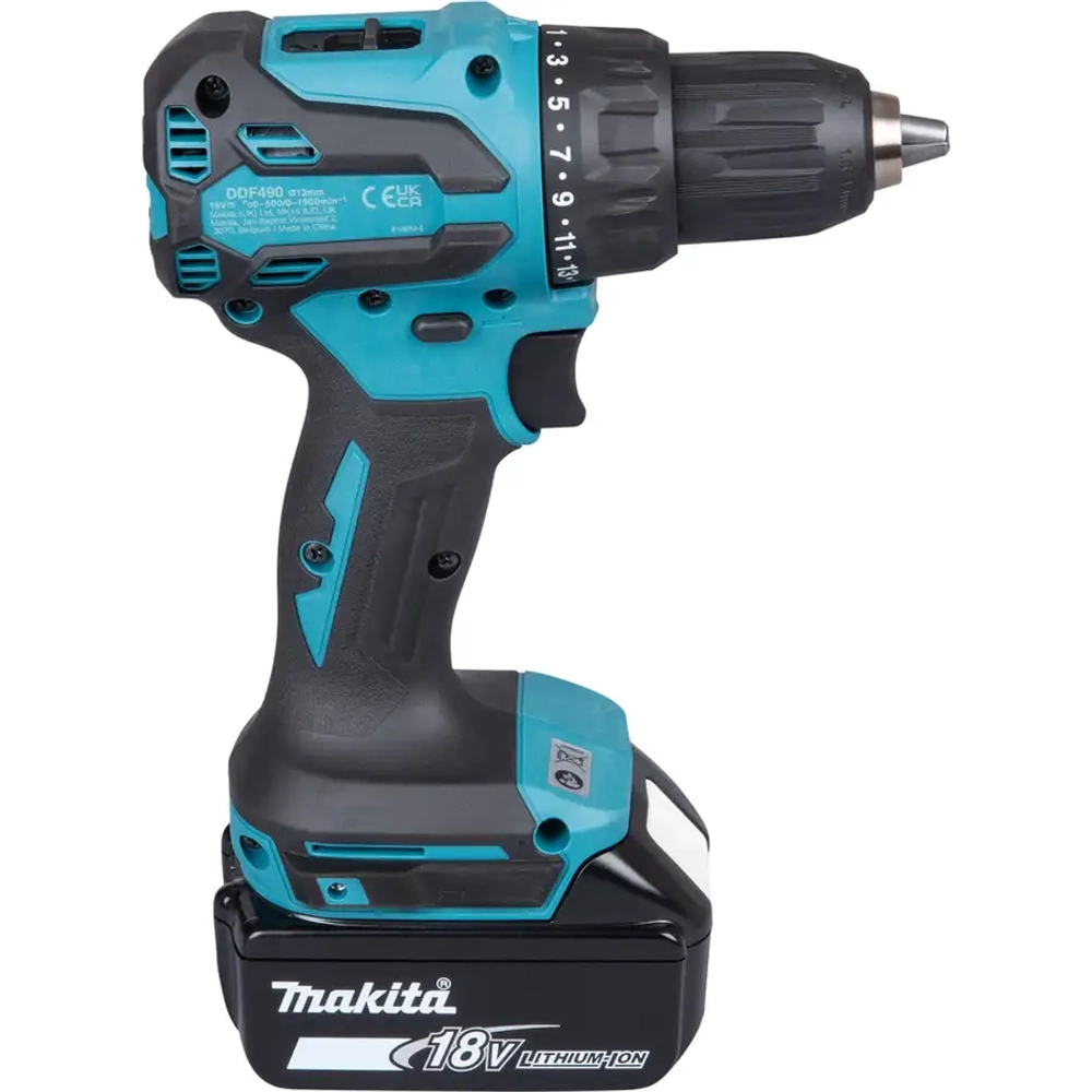 Аккумуляторная дрель-шуруповёрт Makita DDF490Z
