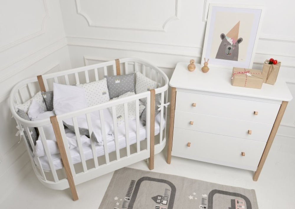 Кроватка Classic (белый)