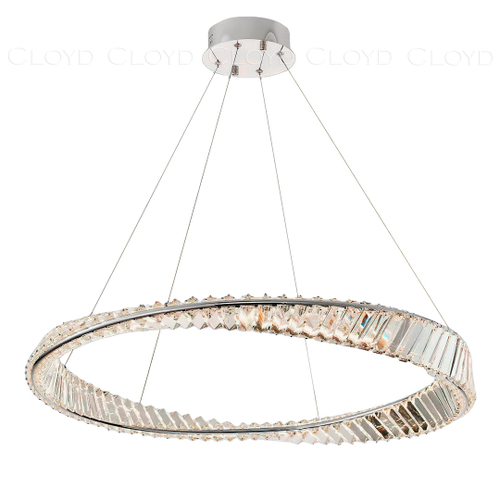 Люстра Cloyd PAULI C1 / Ø80 см - хром (арт.11461)