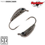 Мормышка вольфрамовая Spider 5340 "Куколка с ушком" (4мм, 0.49гр)