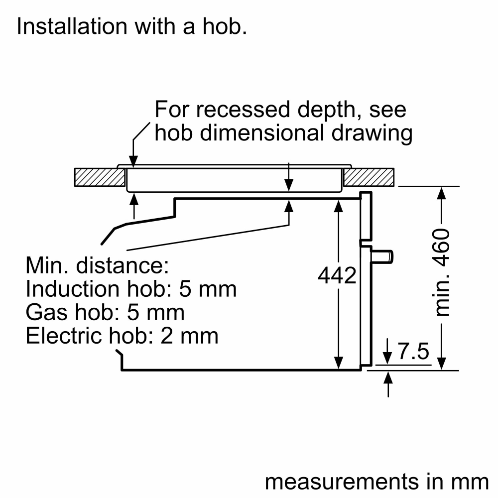 Встраиваемый духовой шкаф BOSCH CMG636BS1