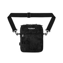 Сумка через плечо ТАЙНА Микровельвет черный