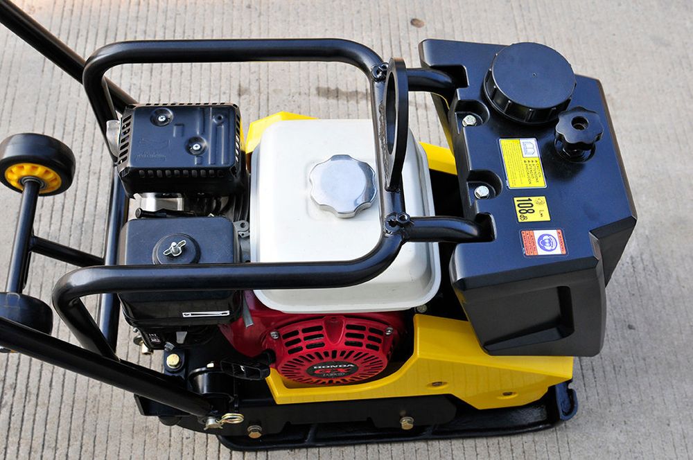 Виброплита бензиновая Masterpac PC90H - [85 кг / 15 кН / Honda GX160]