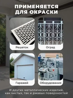 Грунт-эмаль по ржавчине 3 в 1 белая 1,8кг ВИТcolor