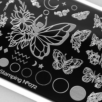 Swanky Stamping Пластина для стемпинга 072