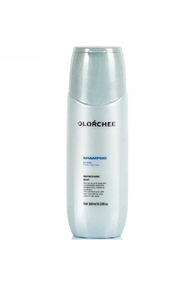 OLORCHEE Ice cool shampoo (голубой), 300 ml