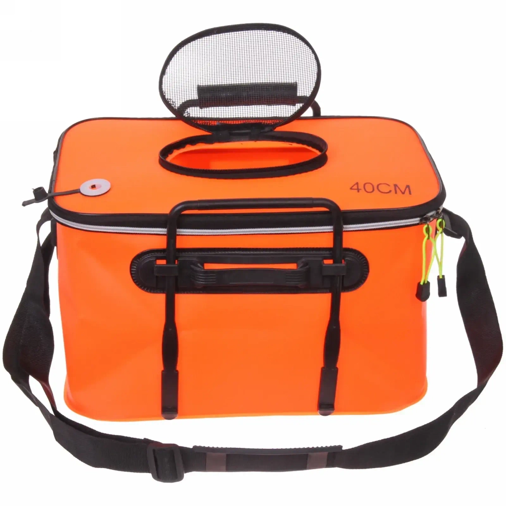 Ведро складное туристическое с крышкой 28л 25*40*26см