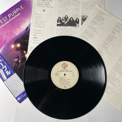 Винтажная виниловая пластинка LP Deepest Purple The Very Best Of Deep Purple (Japan 1980) (Obi) Highway Star