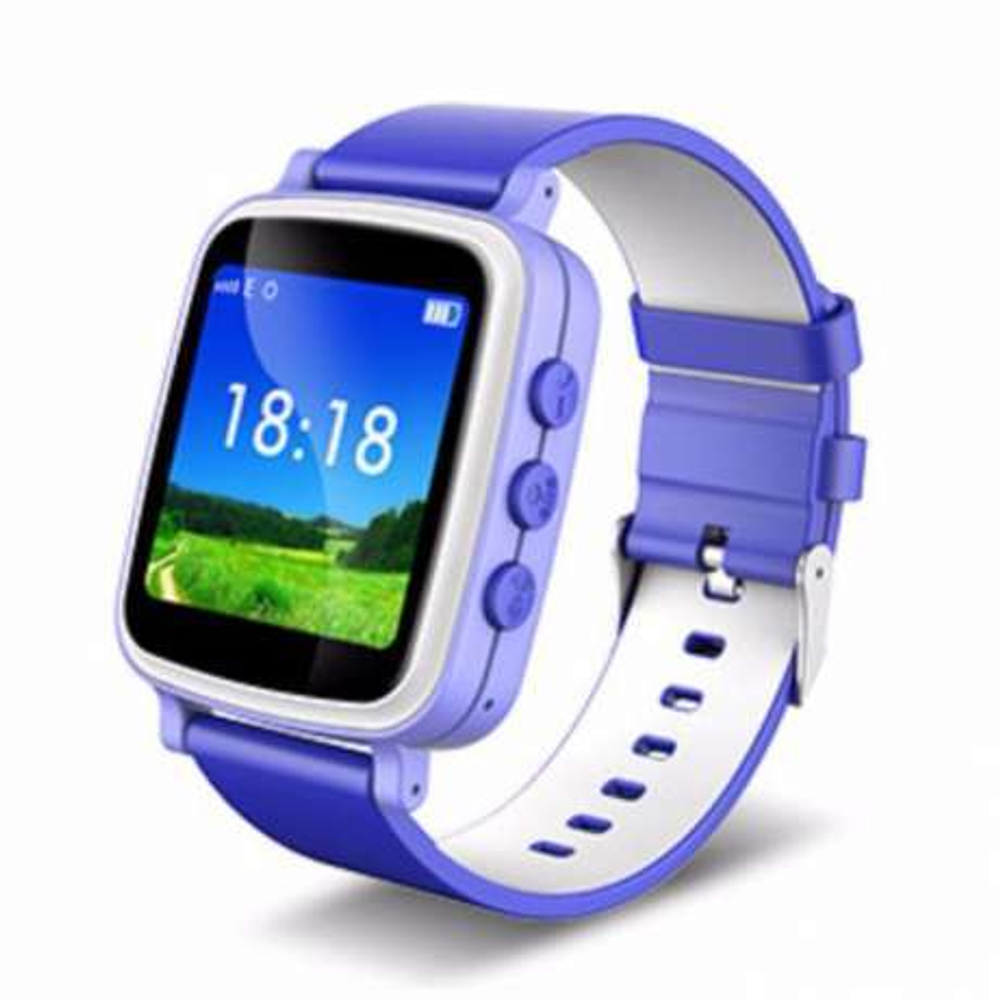 Смарт-часы Q80 GPS (голубой)