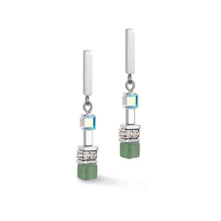 Серьги Coeur de Lion Light Green 5085/21-0520