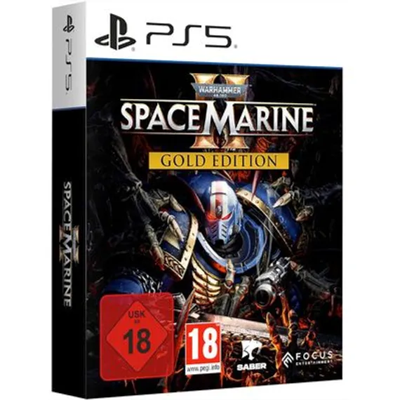 PS5 Warhammer 40000: Space Marine 2 Gold Edition (Новинка) PPSA-04451 (Полностью на русском языке)