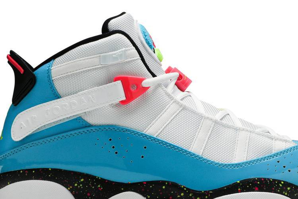 Кроссовки Air Jordan 6 Rings Light Blue Fury