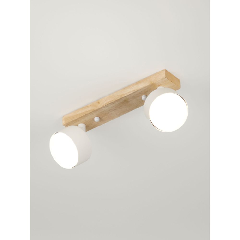 Светильник настенно-потолочный спот Rivoli Vivian 7078-702 2хGX53 15 Вт поворотный | Споты-Подсветки