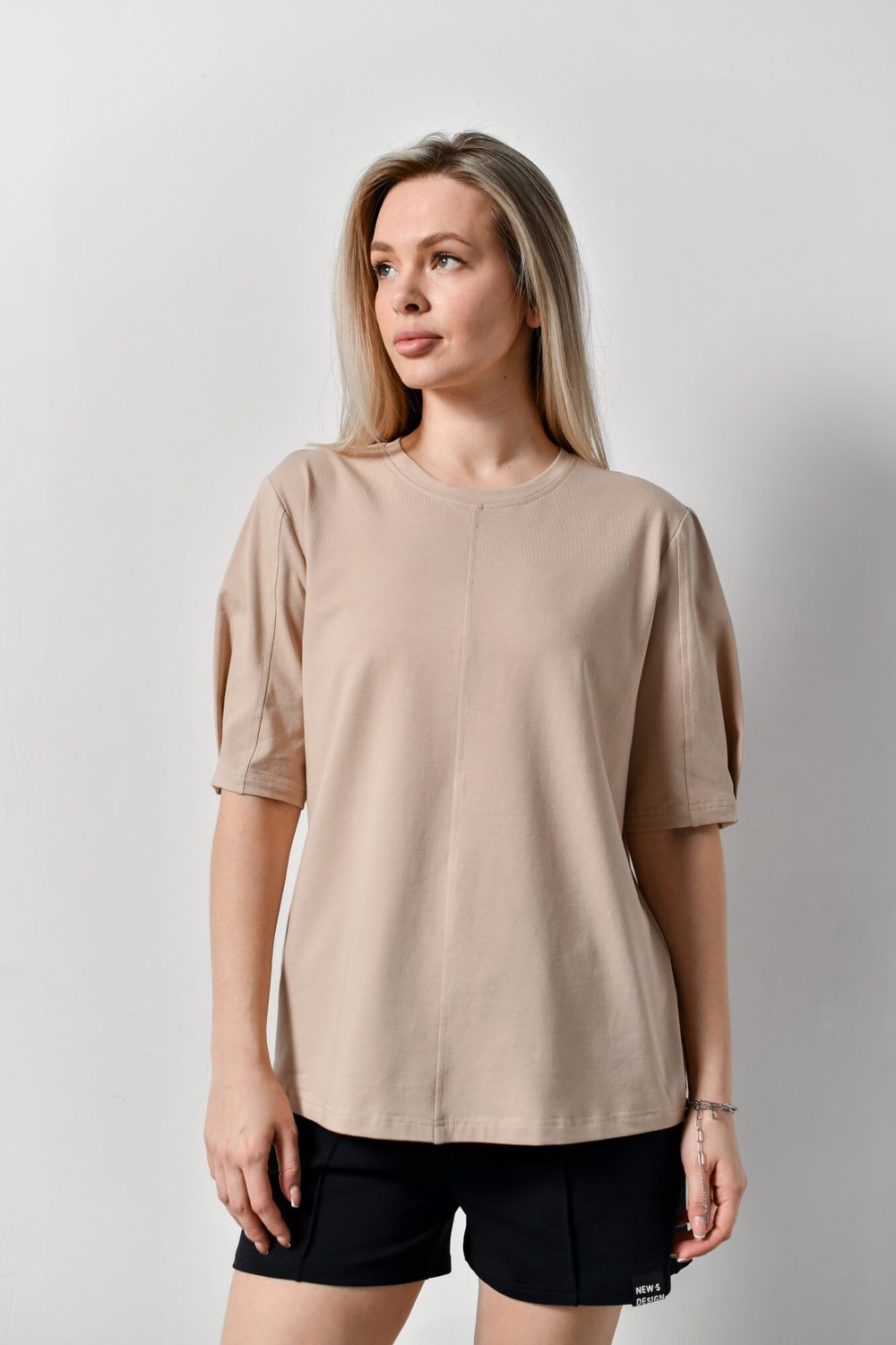 Фуфайка (футболка) женская Гретта-2 Виотекс БЕЖЕВЫЙ