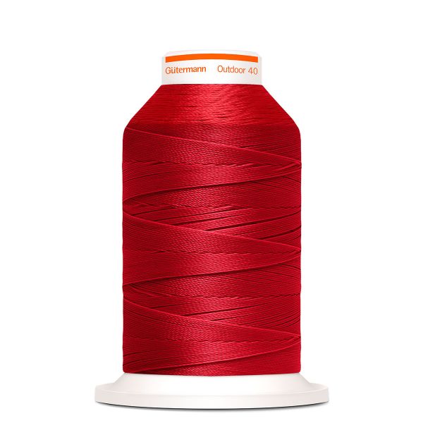 Нить для плотных и уличных тканей Gutermann Outdoor 40 (400 м), 798300, 1 кат., | 4580 красный