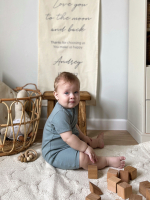 Песочник Mjölk Sleep and Play Baby Blue