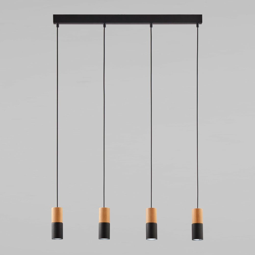 Подвесной светильник в стиле лофт 6311 Elit Black Wood