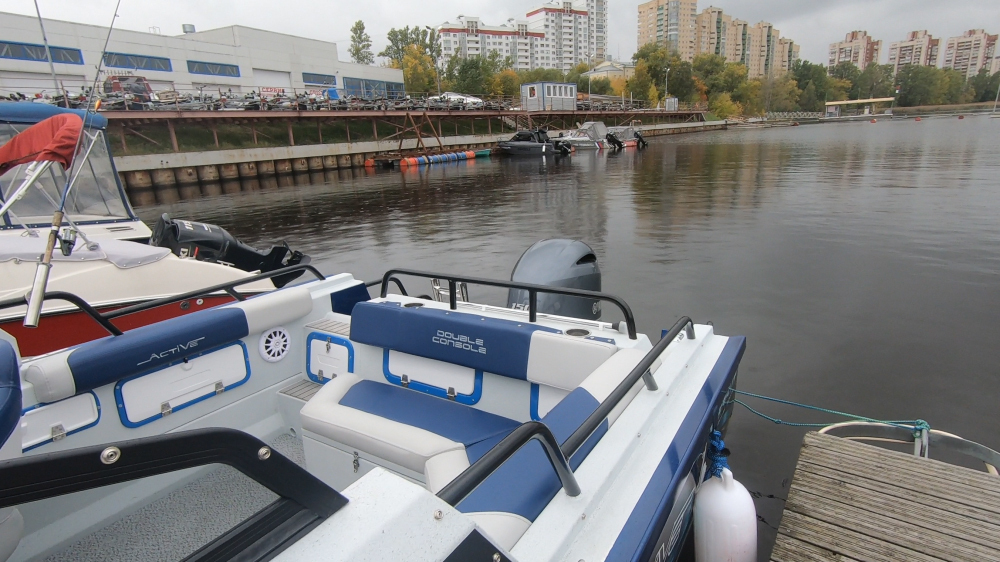 Алюминиевый катер BERKUT Active DC