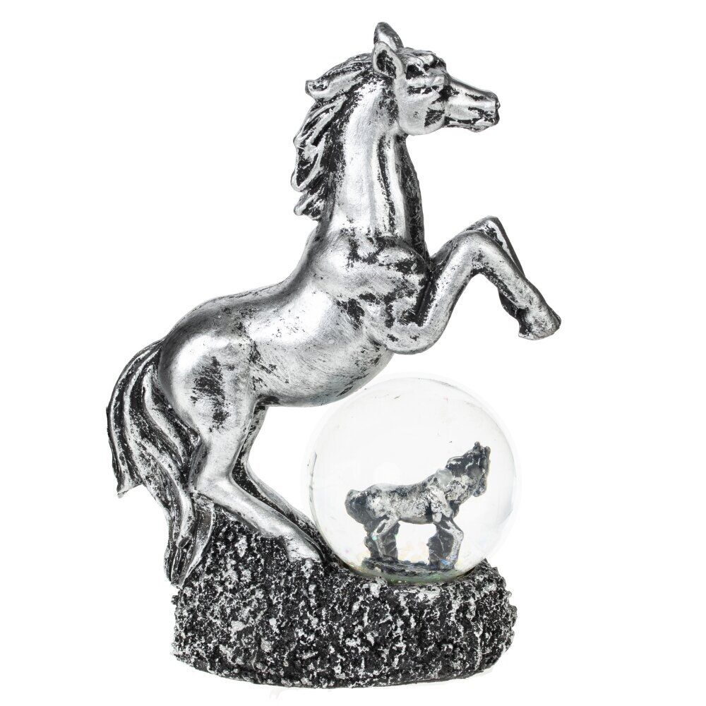 GAEM Фигурка декор в стекл шаре "Лошадь", L10 W5 H14 см, 2в.