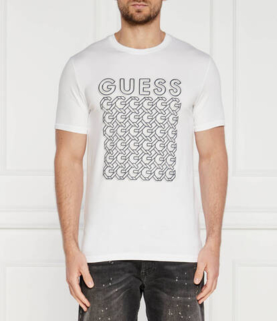 Футболка G CHAIN GUESS - белый(M4YI29 J1314)