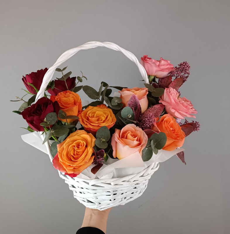 Композиция "Закат в тумане"