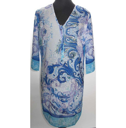 Туника женская Furstenberg Pasley Blue Германия силует