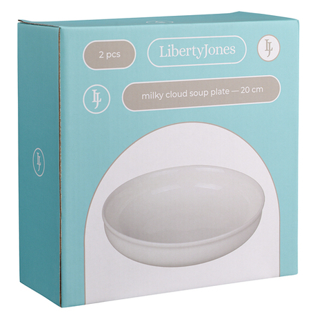 Набор глубоких тарелок 2шт 20см Liberty Jones Milky Cloud