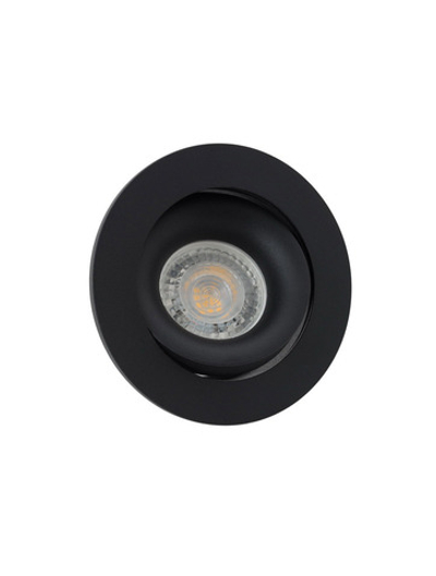 DK2018-BK Встраиваемый светильник, IP 20, 50 Вт, GU10, черный, алюминий