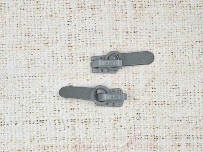 Крючки шубные AMII металл, 50мм, пр-во Польша, серый