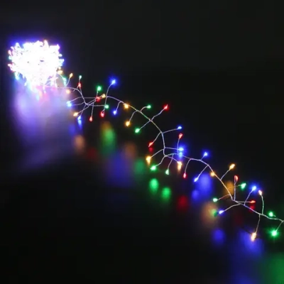 Гирлянда для дома 5,0 м 350 ламп LED «Мишура», IP-40, Мультицвет
