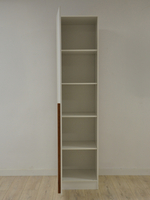 Шкаф Джамбо+ с дубовыми ручками, 215х51.2х58