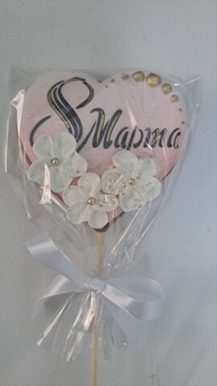 Пряник медово-имбирный Сердце 50 гр