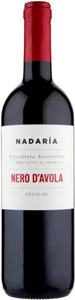 Вино Nadaria Nero d&#39;Avola Sicilia DOC, 0,75 л.